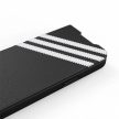 Adidas OR Booklet Case tok PU iPhone 13 Pro/13 6,1", fekete, fehér