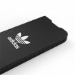 Adidas OR Booklet tok BASIC iPhone 13 Pro Max 6,7", fekete, fehér