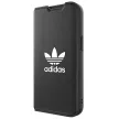 Adidas OR Booklet Case tok BASIC iPhone 14 6.1", fekete, fehér