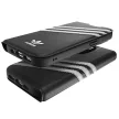 Adidas OR Booklet Case tok PU iPhone 14 Pro, fekete, fehér