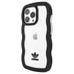Adidas OR Wavy tok iPhone 13 Pro /13 6.1", tok, átlátszó, fekete