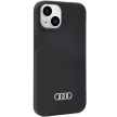 Audi Silicone Case AU-LSRIP14-Q3/D1-BK iPhone 14 6.1", hátlap, tok, fekete