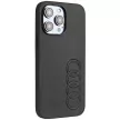 Audi Szintetikus bőr AU-TPUPPCIP14PM-TT/D1-BK iPhone 14 Pro Max 6.7", hátlap, tok, fekete
