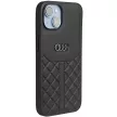 Audi Genuine Leather AU-TPUPCIP14-Q8/D1-BK iPhone 14 6,1" valódi bőr hátlap, tok, fekete