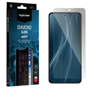   MyScreen AntiSPY Diamond Glass iPhone 15 Plus 6.7" edzett üvegfólia