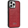 Audi Szintetikus bőr MagSafe iPhone 15 Pro 6.1" hátlap, tok, piros