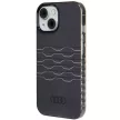 Audi IML MagSafe tok iPhone 15 6.1", hátlap, tok, fekete