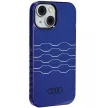 Audi IML MagSafe tok iPhone 15 6.1" hátlap, tok, sötétkék