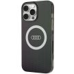 Audi IML Big Logo MagSafe tok iPhone 13/13 Pro 6.1", hátlap, tok, fekete