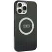 Audi IML Big Logo MagSafe tok iPhone 13/13 Pro 6.1", hátlap, tok, fekete