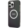 Audi IML Big Logo MagSafe tok iPhone 13 Pro Max 6.7", hátlap, tok, fekete