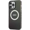 Audi IML Big Logo MagSafe tok iPhone 14 Pro Max 6.7", hátlap, tok, fekete