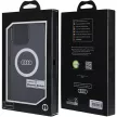 Audi IML Big Logo MagSafe tok iPhone 14 Pro Max 6.7", hátlap, tok, fekete
