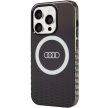 Audi IML Big Logo MagSafe AU-IMLMIP15P-Q5/D2-BK iPhone 15 Pro 6.1", hátlap, fekete