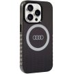 Audi IML Big Logo MagSafe AU-IMLMIP15P-Q5/D2-BK iPhone 15 Pro 6.1", hátlap, fekete