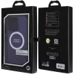 Audi IML Big Logo MagSafe tok iPhone 14 Pro 6.1" hátlap, tok, sötétkék