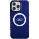 Audi IML Big Logo MagSafe tok iPhone 14 Pro Max 6.7" hátlap, tok, sötétkék