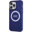 Audi IML Big Logo MagSafe tok iPhone 14 Pro Max 6.7" hátlap, tok, sötétkék