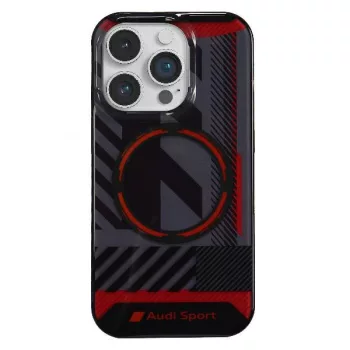   Audi IML Sport MagSafe tok iPhone 14 Pro 6.1", hátlap, tok, fekete