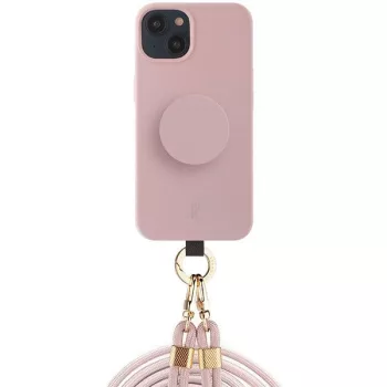   Just Elegance 3in1 PopGrip iPhone 15 6.1" tok, rózsaszín