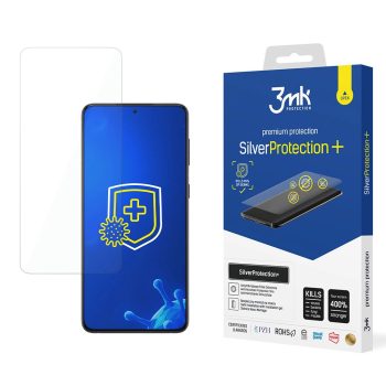   3MK Silver Protect+ Samsung G996 S21+ nedves szerelésű védőfólia