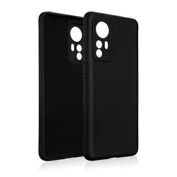 Beline Silicone Case, hátlap, tok Xiaomi 12, fekete