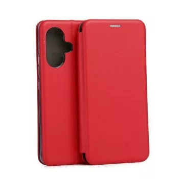   Beline Book Magnetic oldalra nyíló tok Xiaomi Redmi Note 13 Pro+ 5G, piros