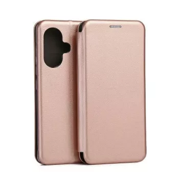   Beline Book Magnetic oldalra nyíló tok Xiaomi Redmi Note 13 Pro+ 5G, rózéarany