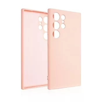   Beline Silicone Case hátlap, tok Samsung Galaxy S24 Ultra , rozéarany