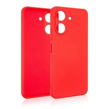   Beline Silicone Case hátlap, tok Xiaomi Redmi 13C, piros Poco C65