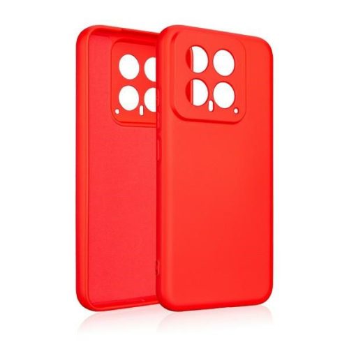 Beline Silicone Case hátlap, tok Xiaomi 14, piros