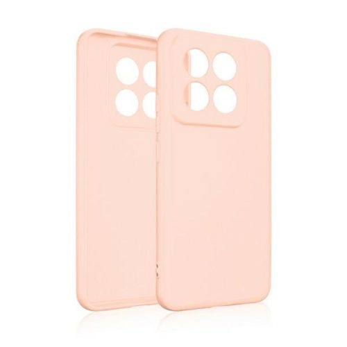 Beline Silicone Case hátlap, tok Xiaomi 14 Pro, rozéarany