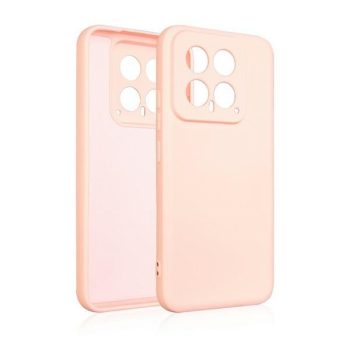 Beline Silicone Case hátlap, tok Xiaomi 14, rozéarany