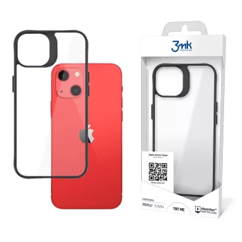   3MK SatinArmor+ tok iPhone 13/14 6.1" Military Grade ütésálló hátlap, tok, átlátszó