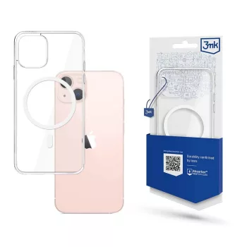   3MK MagCase sorozat MagSafe készülékével kompatibilis tok iPhone 13, átlátszó