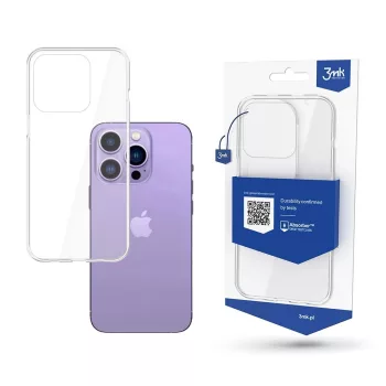   3MK Armor Case sorozat iPhone 14 Pro, hátlap, tok, átlátszó
