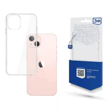 3MK iPhone 14 Plus szilikon Clear tok, átlátszó
