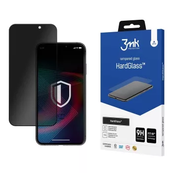   3MK HardGlass Max Privacy betekintésvédett üvegfólia iPhone 14 Pro 9H