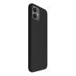 3MK szilikon tok iPhone 11/Xr 6,1", fekete