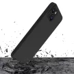 3MK Silicone iPhone 13 tok, fekete