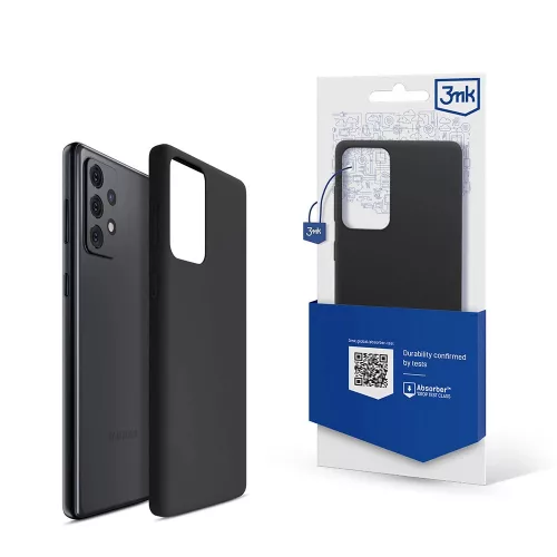 3MK szilikon tok Samsung Galaxy A52 4G/A52 5G/A52s 5G/A52s 5G, fekete