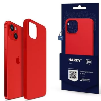   3MK Hardy Case iPhone 14 6.1" Magsafe hátlap, tok, piros