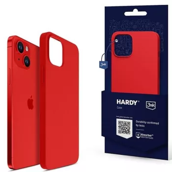   3MK Hardy Case iPhone 14 Plus/15 Plus 6.7" Magsafe hátlap, tok, piros