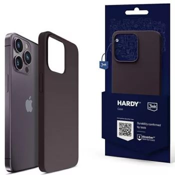   3MK Hardy Case iPhone 14 Pro Max 6,7" Magsafe hátlap, tok, lila