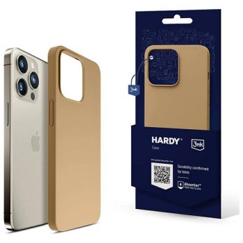   3MK Hardy Case iPhone 15 Pro 6.1" Magsafe hátlap, tok, arany