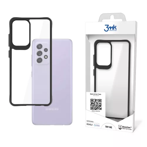 3MK SatinArmor+ tok Samsung Z Fold 5 Military Grade ütésálló hátlap, tok, átlátszó
