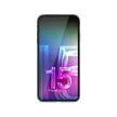 3MK HardGlass Max Lite iPhone 15 6.1" teljes képernyős edzett üvegfólia, fekete