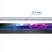 3MK HardGlass Max Lite iPhone 15 6.1" teljes képernyős edzett üvegfólia, fekete