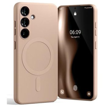   Mercury MagSafe szilikon tok Samsung Galaxy S24 , rózsaszín