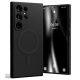 Mercury MagSafe szilikon tok Samsung Galaxy S24 Ultra , fekete